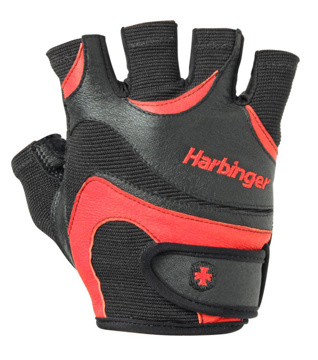 Harbinger Mens FlexFit™ W&D Fitness Glove - Red/Black Harbinger Mens FlexFit™ W&D Fitness Glove - Red/Black resmi