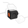 Pratigo Remote PowerCube Siyah Uzaktan Kumandalı 4'lü Topraklı Priz (Akım Korumalı) için detaylar