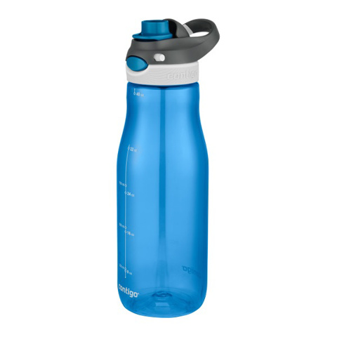 Contigo 1.2L Autospout® Chug Water Bottle Monaco - Büyük Hacimli Mavi Matara için detaylar