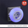 Pratigo Sensörlü Prizli Led Gece Lambası - Mavi için detaylar