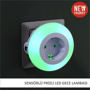 Pratigo Sensörlü Prizli Led Gece Lambası - Yeşil için detaylar