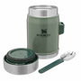 Stanley 0.4L Classic Food Jar - Kaşıklı Yemek Termosu - Hammertone Green /Yeşil için detaylar