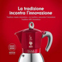 Bialetti Induction Moka Pot 4 Cups - Kırmızı için detaylar