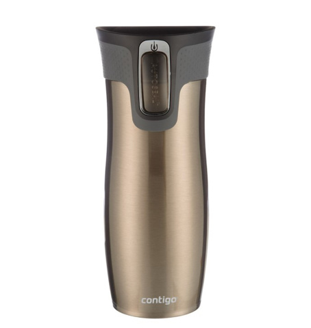 Contigo Autoseal® 0.47L West Loop SS Travel Mug Kahverengi için detaylar