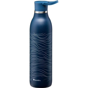 Aladdin 0.6L CityLoop Thermavac™ eCycle Stainless Steel - Çelik Su Termosu - Deep Navy Wave Print için detaylar