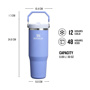 Stanley 0.89L The IceFlow Flip Straw Tumbler - Hydrangea (Eflatun) için detaylar