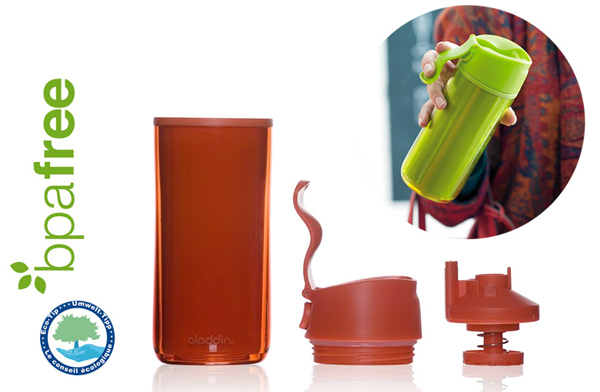 Plastik Termos Bardak Flip & Sip Termos Bardak