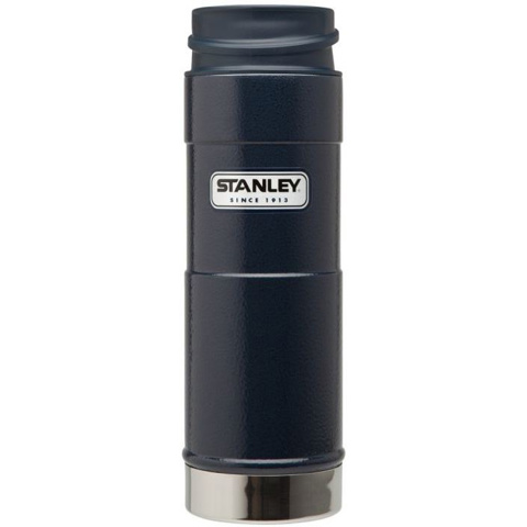 Stanley 0.47L Classic One Hand Mug - Lacivert Klasik Tek El Termos Bardak için detaylar