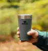 Stanley Adventure Stacking Vacuum Pint - Paslanmaz Çelik Bira Bardağı 0.47L Charcoal