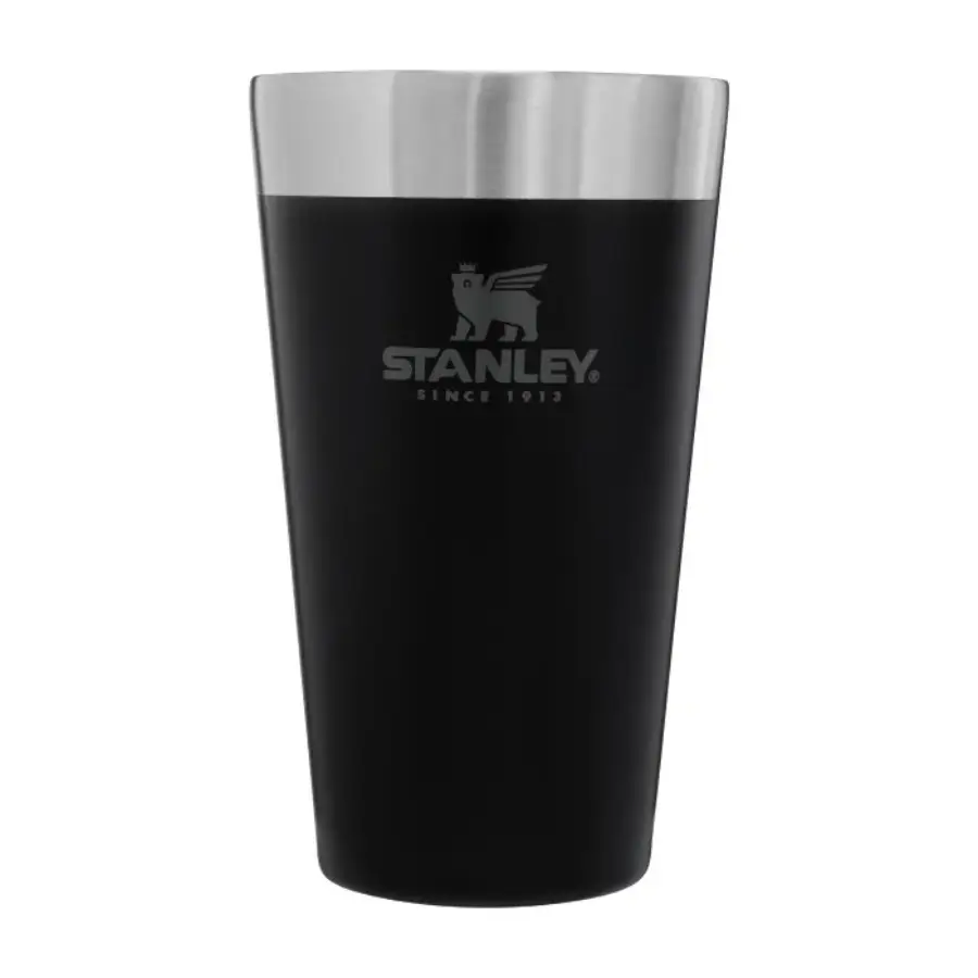 Stanley Adventure Stacking Vacuum Pint - Paslanmaz Çelik Bira Bardağı 0.47L Siyah