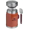 Stanley Classic Food Jar - Çelik Kaşıklı Yemek u 0.4L Hammertone Clay - Yemek Termosu