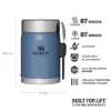 Stanley Classic Food Jar - Çelik Kaşıklı Yemek u 0.4L Mavi - Yemek Termosu