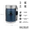 Stanley Classic Food Jar - Çelik Kaşıklı Yemek u 0.4L Lacivert - Yemek Termosu
