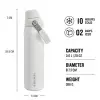 Stanley IceFlow Fast Flow Bottle - Yalıtımlı Çelik Şişe 0.6L Frost - Matara