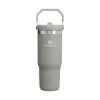 Stanley IceFlow Flip Straw Tumbler - Pipetli 0.89L Gri - Termos Bardak