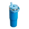 Stanley IceFlow Flip Straw Tumbler - Pipetli 0.89L Azure (Mavi) - Termos Bardak