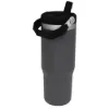 Stanley IceFlow Flip Straw Tumbler - Pipetli 0.89L Charcoal (Gri) - Termos Bardak