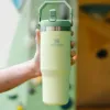 Stanley IceFlow Flip Straw Tumbler - Pipetli 0.89L Citron (Açık Yeşil) - Termos Bardak