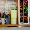 Stanley IceFlow Flip Straw Tumbler - Pipetli 0.89L Citron (Açık Yeşil) - Termos Bardak