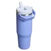 Stanley IceFlow Flip Straw Tumbler - Pipetli 0.89L Hydrangea (Eflatun) - Termos Bardak