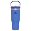 Stanley IceFlow Flip Straw Tumbler - Pipetli 0.89L Iris(Mavi) - Termos Bardak