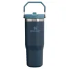 Stanley IceFlow Flip Straw Tumbler - Pipetli 0.89L Lacivert - Termos Bardak