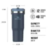 Stanley IceFlow Flip Straw Tumbler - Pipetli 0.89L Lacivert - Termos Bardak