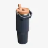 Stanley IceFlow Flip Straw Tumbler - Pipetli 0.89L Twilight (Lacivert) - Termos Bardak
