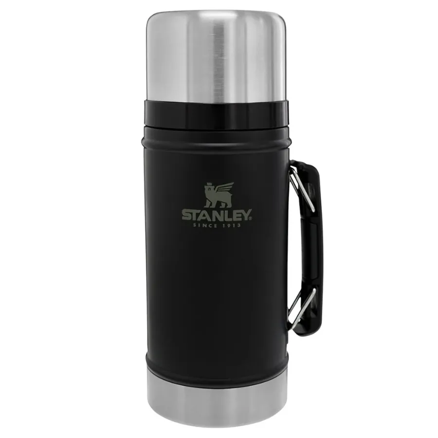 Stanley Classic Legendary Food Jar - Klasik Yemek u 0.94L Siyah - Yemek Termosu