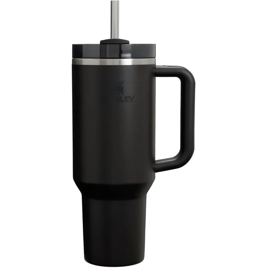 Stanley Quencher H2.O FlowState Tumbler Pipetli 1.18L Siyah - Termos Bardak