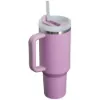 Stanley Quencher H2.O FlowState Tumbler Pipetli 1.18L Mor - Termos Bardak