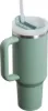 Stanley Quencher H2.O FlowState Tumbler Pipetli 1.18L Yeşil - Termos Bardak