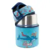 Laken Neopren Kılıflı Çelik Yemek u 0.5L Dolphin Blue - Yemek Termosu