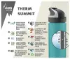Laken Summit Çelik 0.75L Yeşil - Termos