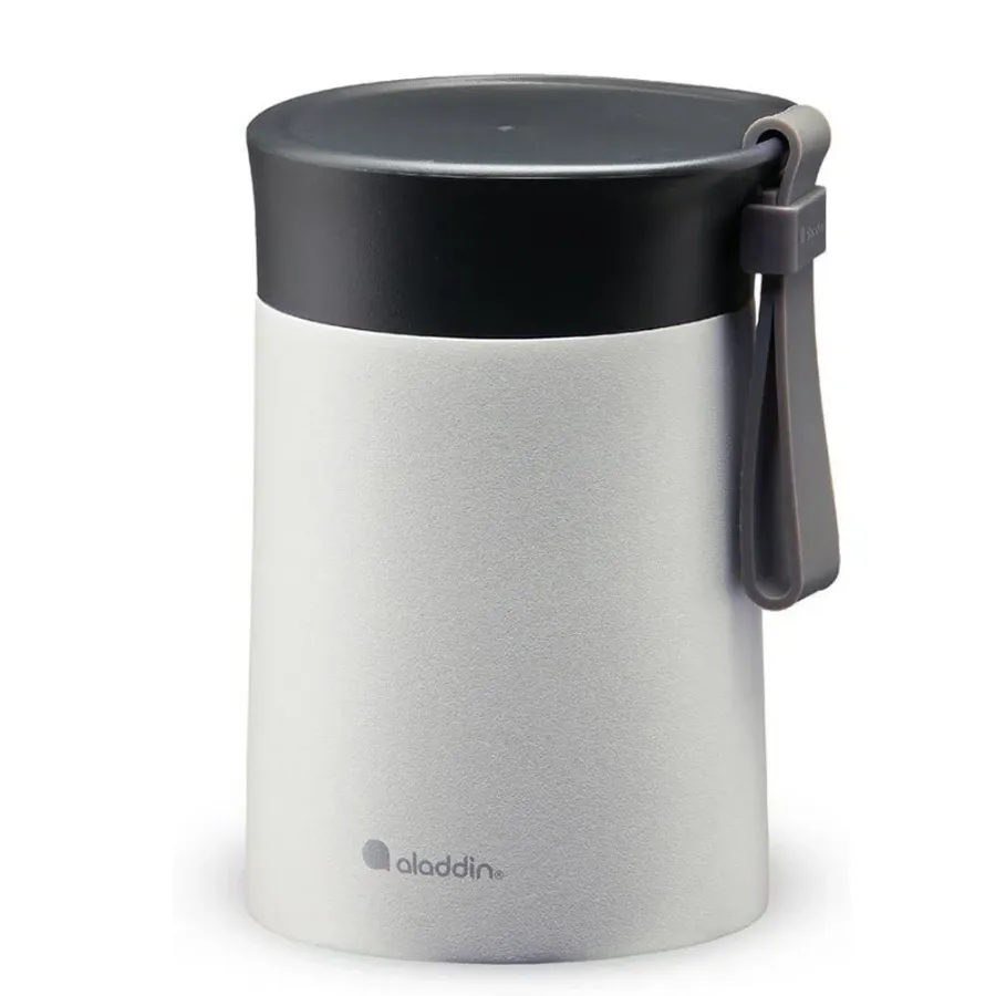 Aladdin Bistro Thermavac Food Jar - Çelik Yemek u 0.4L Gri - Yemek Termosu