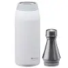 Aladdin Fresco Thermavac Water Bottle - Vakum Yalıtımlı Çelik Şişe 0.6L Snowflake White - Matara