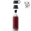 Aladdin CityPark Thermavac Çift Bardaklı Çelik 1.1L Bordo - Termos