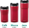 Aladdin Café Thermavac Leak-Lock 0.25L Kırmızı - Termos Bardak