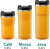 Aladdin Java Thermavac Leak-Lock 0.47L Siyah - Termos Bardak