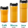 Aladdin Mocca Thermavac Leak-Lock 0.35L Sarı - Termos Bardak