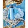 Contigo Jackson Chill AUTOPOP Water Bottle - Çelik 0.59L Mavi - Matara