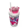 Contigo Snack Atıştırmalık Hazneli Tritan Suluk 0.35L Pembe