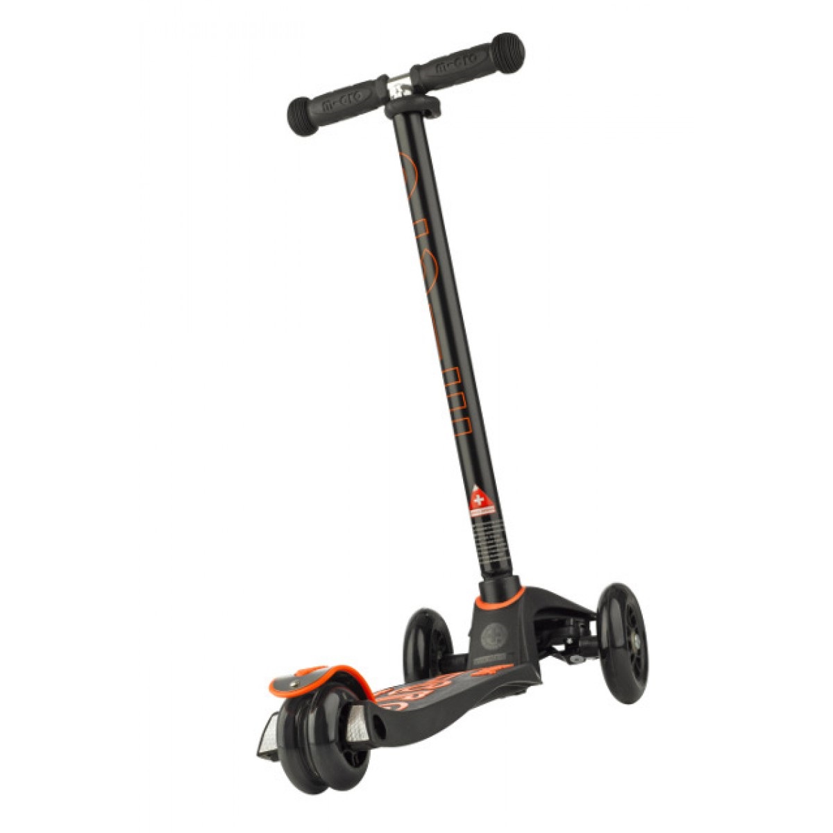 Micro Maxi Deluxe Scooter Black (Siyah) MCR.MMD020