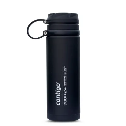 Contigo Fuse SS THERMALOCK Çelik  Siyah 0.7L  - Termos