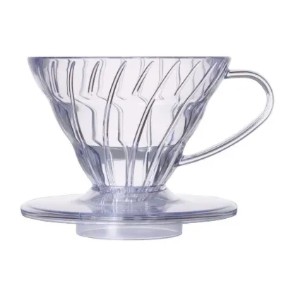 Hario V60 02 Plastik Dripper - Şeffaf  