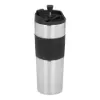 T/M Travel Press + Çelik Mug  Gümüş - Termos Bardak