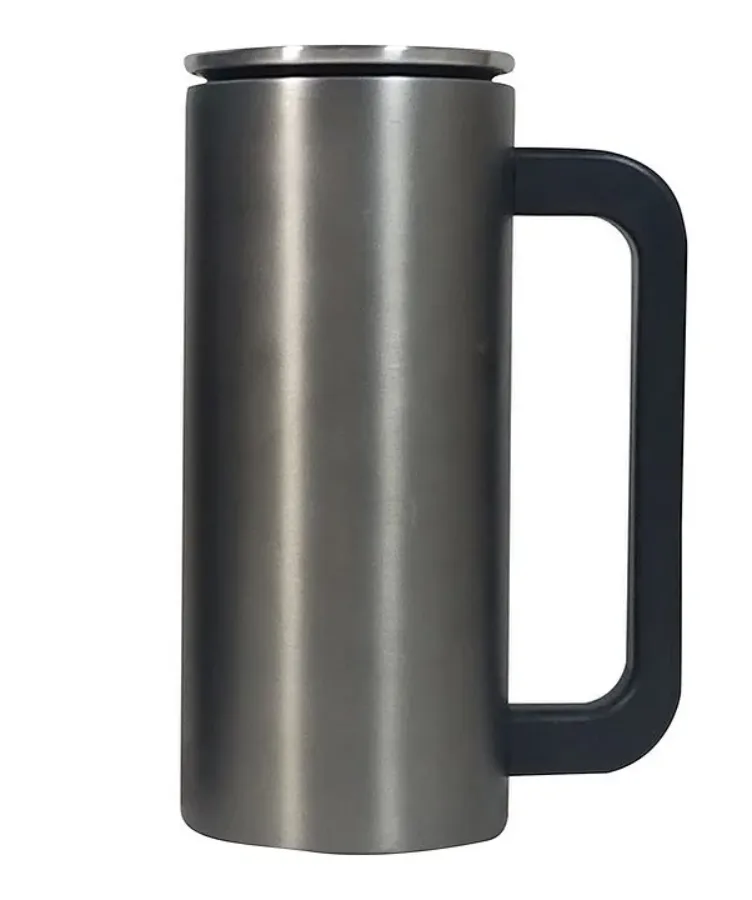 T/M Camping Mug SS - Paslanmaz Çelik  Kamp Bardağı 0.35L  - Termos