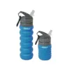 Nurgaz Silikon Katlanabilir 0.75L Mavi - Matara