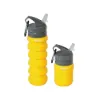 Nurgaz Silikon Katlanabilir 0.75L Sarı - Matara