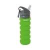 Nurgaz Silikon Katlanabilir 0.75L Yeşil - Matara